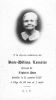 Carte mortuaire de Rose-Délima Lemaire