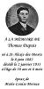 Carte mortuaire de Thomas Dupuis