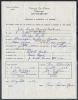 Certificat de naissance et de baptême de Jules Martineau