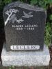 Pierre tombale de Claude Leclerc