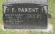 Pierre tombale de Ernest Parent