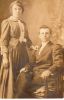 Photo de mariage de Laurette Jutras et Maurice Dupuis en février 1917