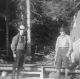 Georges-Henri (Tiri) Harvey et son oncle Maurice Ayotte